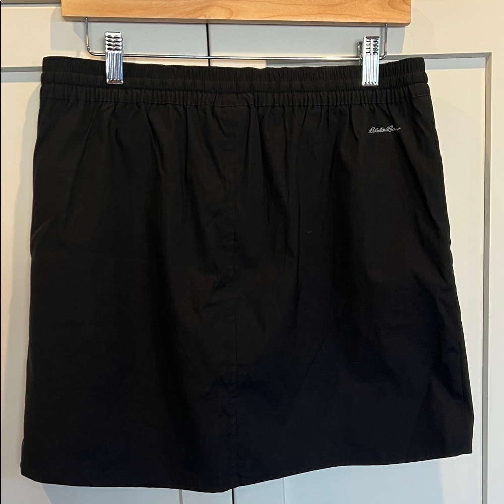 Eddie Bauer EDDIE BAUER Black Mini Skirt Skorts Size S - Picture 7 of 9